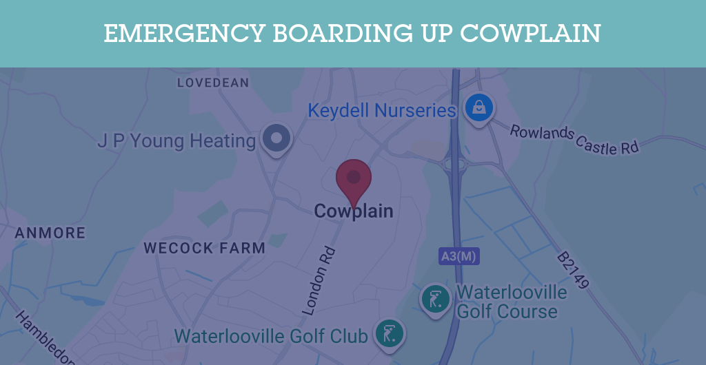 Emergency Boarding Up Services in Cowplain - PO8