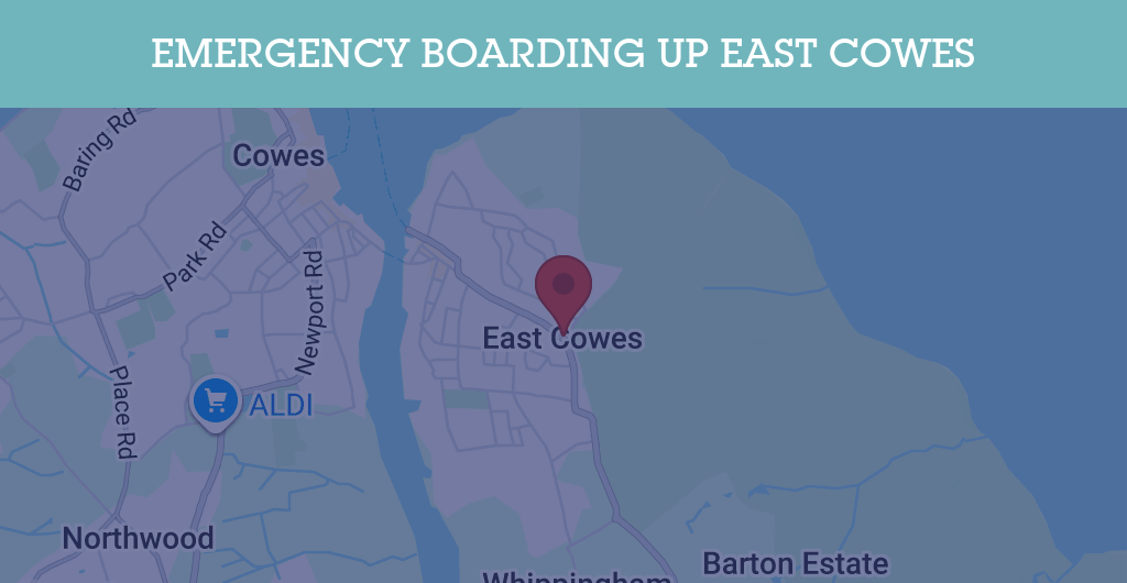 Emergency Boarding Up Services in East Cowes - PO32