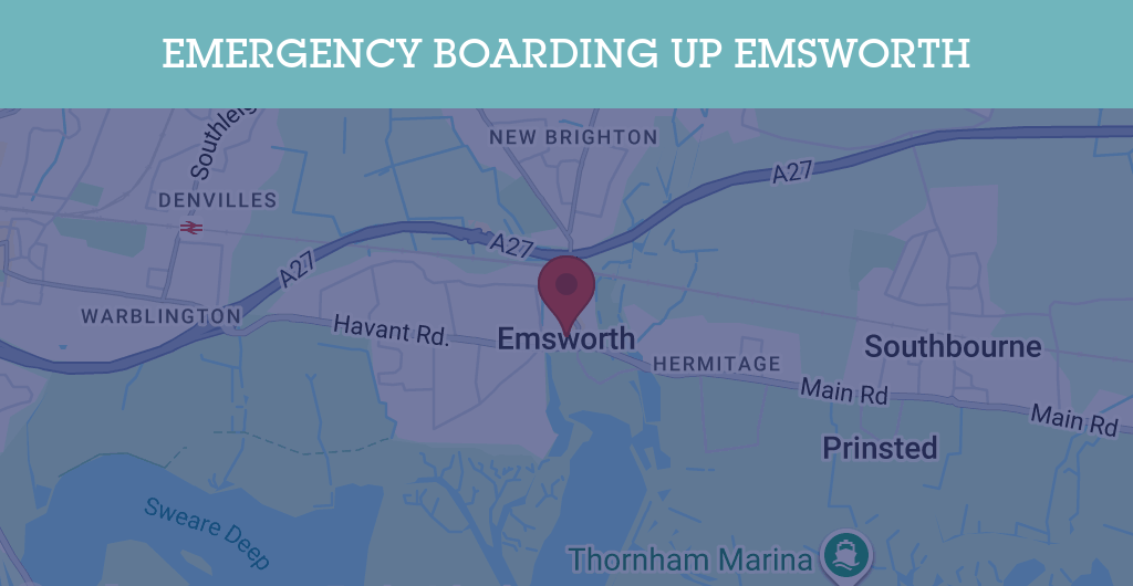 Emergency Boarding Up Services in Emsworth - PO10