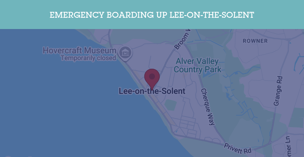Emergency Boarding Up Services in Lee-on-the-Solent - PO13