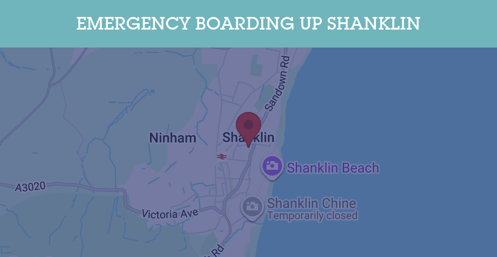 Emergency Boarding Up Services in Shanklin - PO37
