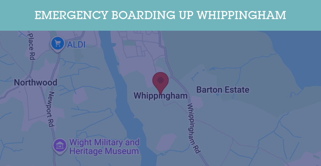 Emergency Boarding Up Services in Whippingham - PO32