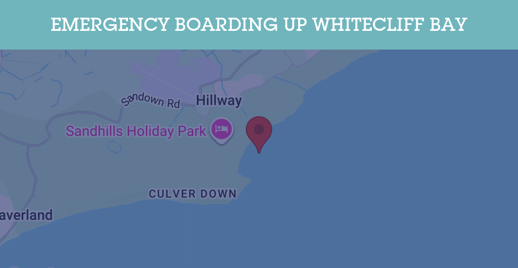 Emergency Boarding Up Services in Whitecliff Bay - PO35